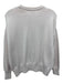 Julia Amory Size S Pale Pink Cotton Crew Neck Ribbed Trim Sweater Pale Pink / S