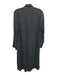 CCH Size XS Black & White Polyester Blend Semi Sheer Dotted Button Down Dress Black & White / XS