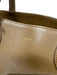 Khaite Brown Leather Zip Pocket folded detail Tote Bag Brown / Medium