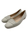 Bottega Veneta Shoe Size 38.5 White Pebbled Leather Whipstitch loafer Flats White / 38.5