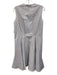 Proenza Schouler Size 2 Light Blue Cotton & Linen Sleeveless Half Button Dress Light Blue / 2