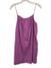 XiRENA Size S Purple Cotton Sleeveless Button Up Above knee Dress Purple / S