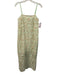 Hunter Bell Size 2 Green & White Cotton Blend Sleeveless Crochet Knit Midi Dress Green & White / 2