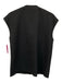 Tibi Size 4 Black Polyester Sleeveless V Neck Top Black / 4