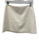 Tuckernuck Size S White Wool & Polyester Side Zip Mini Skirt White / S