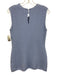 Posse Size S Blue Viscose Blend Sleeveless Knit Keyhole Back Dress Blue / S