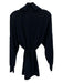 Varley Size XS Navy Viscose Blend Turtle Neck Elastic Waist Long Sleeve Jacket Navy / XS