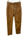 Veronica Beard Jeans Size 26 Brown Poly Blend Button Fly Pockets Pants Brown / 26