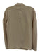 Tibi Size 0 Beige Triacetate Blend Pleated Long Sleeve Crepe Mock Neck Top Beige / 0