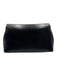 Toteme Black Leather Twist Clasp Textured Studs Crossbody Strap Bag Black