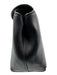 Toteme Black Leather Twist Clasp Textured Studs Crossbody Strap Bag Black
