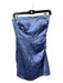 Nookie Size XS Blue Polyester Blend Strapless Mini Seam Detail Dress Blue / XS