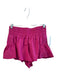F P Movement Size XS Dark Pink Polyester Wide Waist Band Side Pocket Shorts Dark Pink / XS