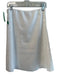 Quizio Size XS White Polyester Side Zip Embroidered Flowers Lined Skirt White / XS