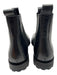 COS Shoe Size 42 Black Leather Chelsea Ankle Solid Boots Black / 42