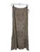 Jens Pirate Booty Size S Taupe Brown Polyamide Knit Sheer Elastic Waist Skirt Taupe Brown / S