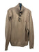 Polo As Is-Pilling Size L Brown Cotton Solid Buttons Men's Sweater L