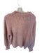 Madewell Size M Mauve Acrylic Blend Mock Neck Knit Sweater Mauve / M