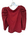 Nation Size M Burnt Orange Cotton Puff Sleeves Long Sleeve Top Burnt Orange / M