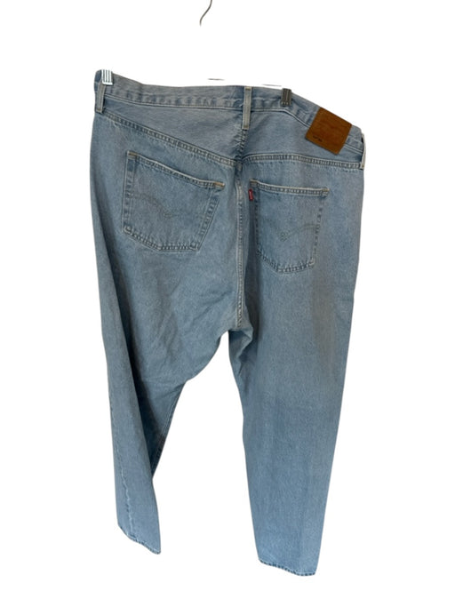 Levi's Size 16W Light Wash Cotton High Waist Straight Leg Jeans Light Wash / 16W