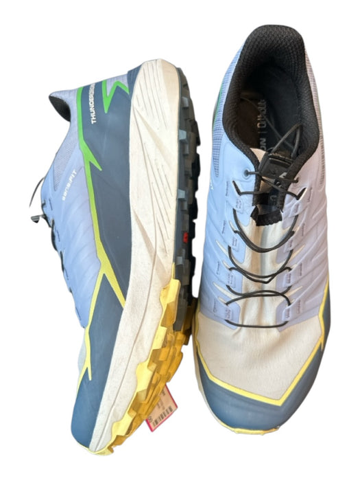 Salomon Shoe Size 9 Blue & Green Canvas Athletic Sneakers Blue & Green / 9