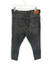 Levi Size 31 Heathered Black Cotton Blend Denim Button Fly Skinny Jeans Heathered Black / 31