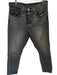 Levi Size 31 Heathered Black Cotton Blend Denim Button Fly Skinny Jeans Heathered Black / 31
