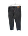 Madewell Size 30 Heather Black Cotton Blend Straight Leg Raw Hem Jeans Heather Black / 30