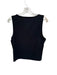 J Crew Size L Black Cotton Blend V Neck Sleeveless Top Black / L
