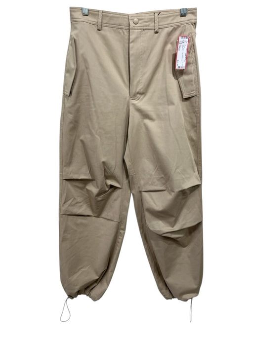 Zara Size Small Khaki Cotton Blend Cargo Pants Khaki / Small