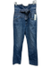 Mother Superior Size 28 Medium Wash Cotton Blend Denim Waist Detail Slim Jeans Medium Wash / 28