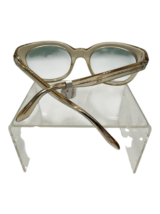 Yves Saint Laurent Yellow & Green Acetate Wayfarer tinted lens Sunglasses Yellow & Green
