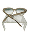 Yves Saint Laurent Yellow & Green Acetate Wayfarer tinted lens Sunglasses Yellow & Green