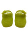 Balenciaga Shoe Size 38 Fluorescent Yellow Plastic Double Buckle Slide Sandals Fluorescent Yellow / 38