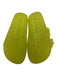 Balenciaga Shoe Size 38 Fluorescent Yellow Plastic Double Buckle Slide Sandals Fluorescent Yellow / 38