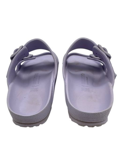 Birkenstock Shoe Size 38 Purple Rubber Double Strap Sandals Purple / 38