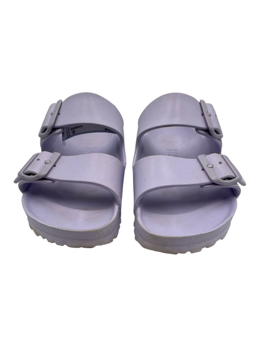 Birkenstock Shoe Size 38 Purple Rubber Double Strap Sandals Purple / 38