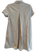 COS Size 8 Beige Cotton & Spandex Poplin Short Sleeve Hidden Zipper Mini Dress Beige / 8