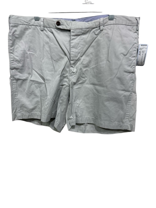 Sid Mashburn Size est 38 Beige Cotton Solid Khaki Men's Shorts Beige / est 38