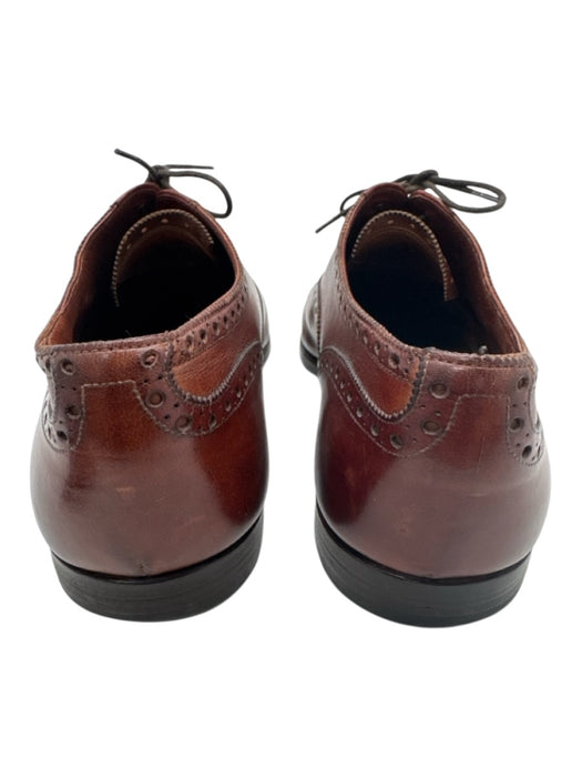 Grenson Shoe Size 10F Brown Leather Broguing Dress Men's Shoes Brown / 10F