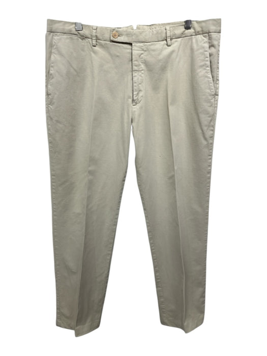 Hackett London AS IS Size 38R Tan Cotton Solid Zip Fly Men's Pants Tan / 38R