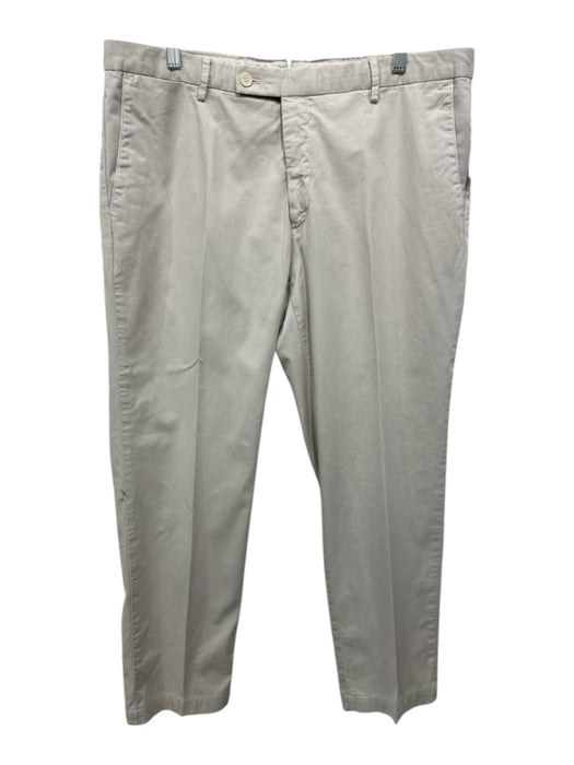 Hackett London Size 38R Tan Cotton Solid Zip Fly Men's Pants Tan / 38R