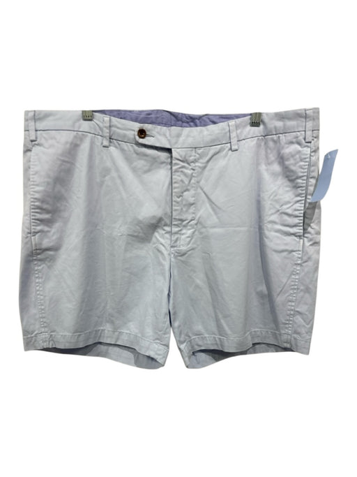 Sid Mashburn Size 40 Blue Cotton Solid Zip Fly Men's Shorts Blue / 40