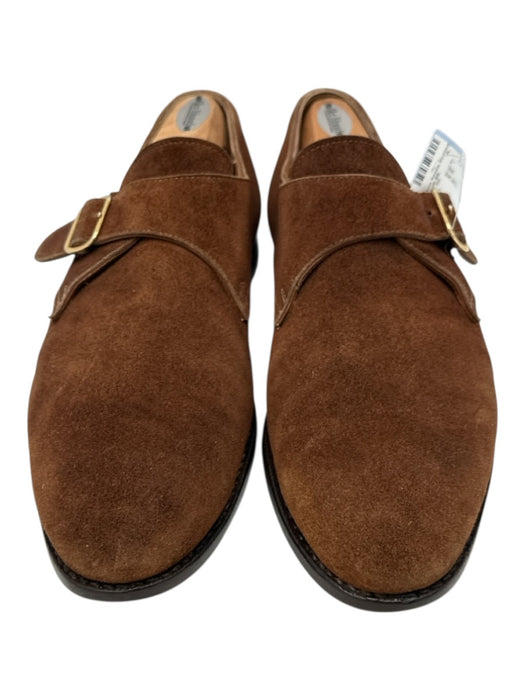 Crocket & Jones Shoe Size 10E Brown Suede Buckle Men's Shoes Brown / 10E