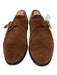 Crocket & Jones Shoe Size 10E Brown Suede Buckle Men's Shoes Brown / 10E