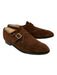 Crocket & Jones Shoe Size 10E Brown Suede Buckle Men's Shoes Brown / 10E