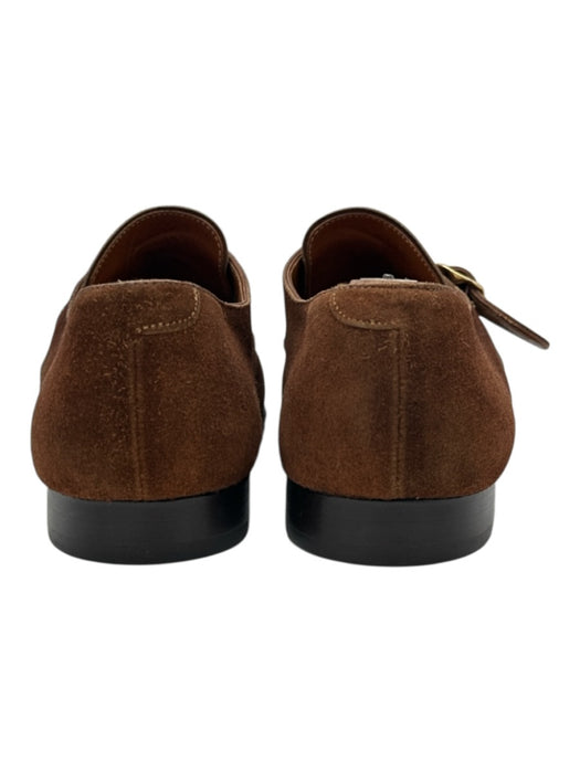Crocket & Jones Shoe Size 10E Brown Suede Buckle Men's Shoes Brown / 10E