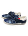 Philippe Model Shoe Size 39 Blue & White Leather Low Top lace up Round Toe Shoes Blue & White / 39