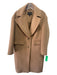 Banana Republic Size XS Tan Brown Wool Blend Front Pocket Peacoat Coat Tan Brown / XS