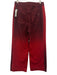 5a7 Cinq a Sept Size 2 Red Cotton Gradient Zip Fly High Rise Pants Red / 2